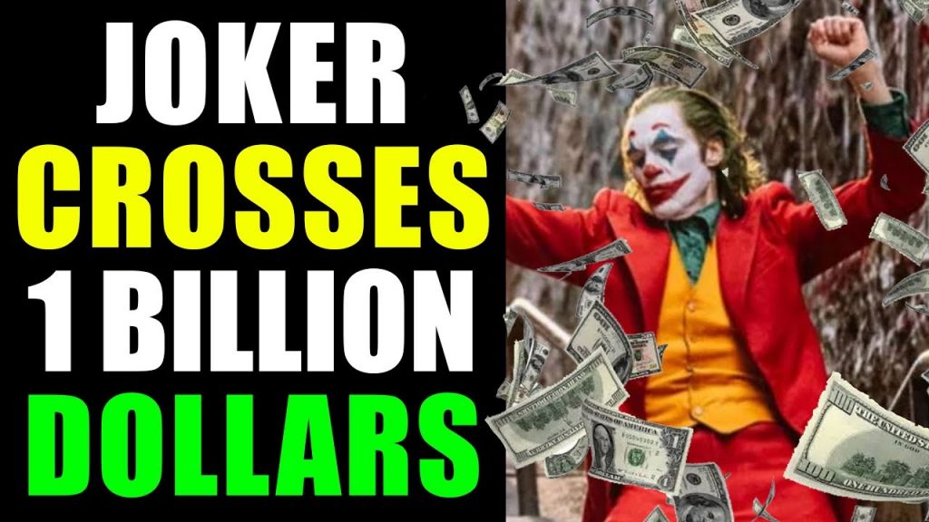 Joker crossed one billion dollars worldwide